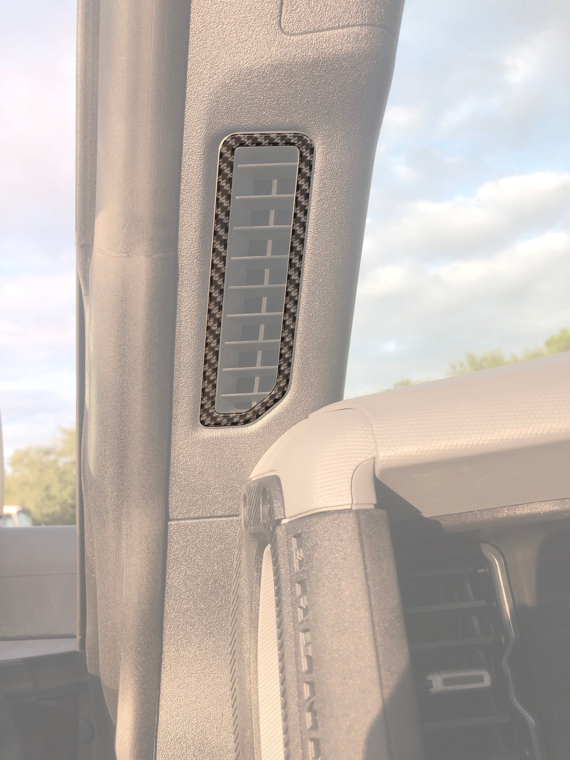Defrost Vent Accent Trim Fits 2021-2026 Ford Bronco by Tufskinz.com