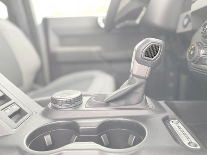 Shift Knob Insert (Automatic) Fits 2021-2026 Ford Bronco by Tufskinz.com