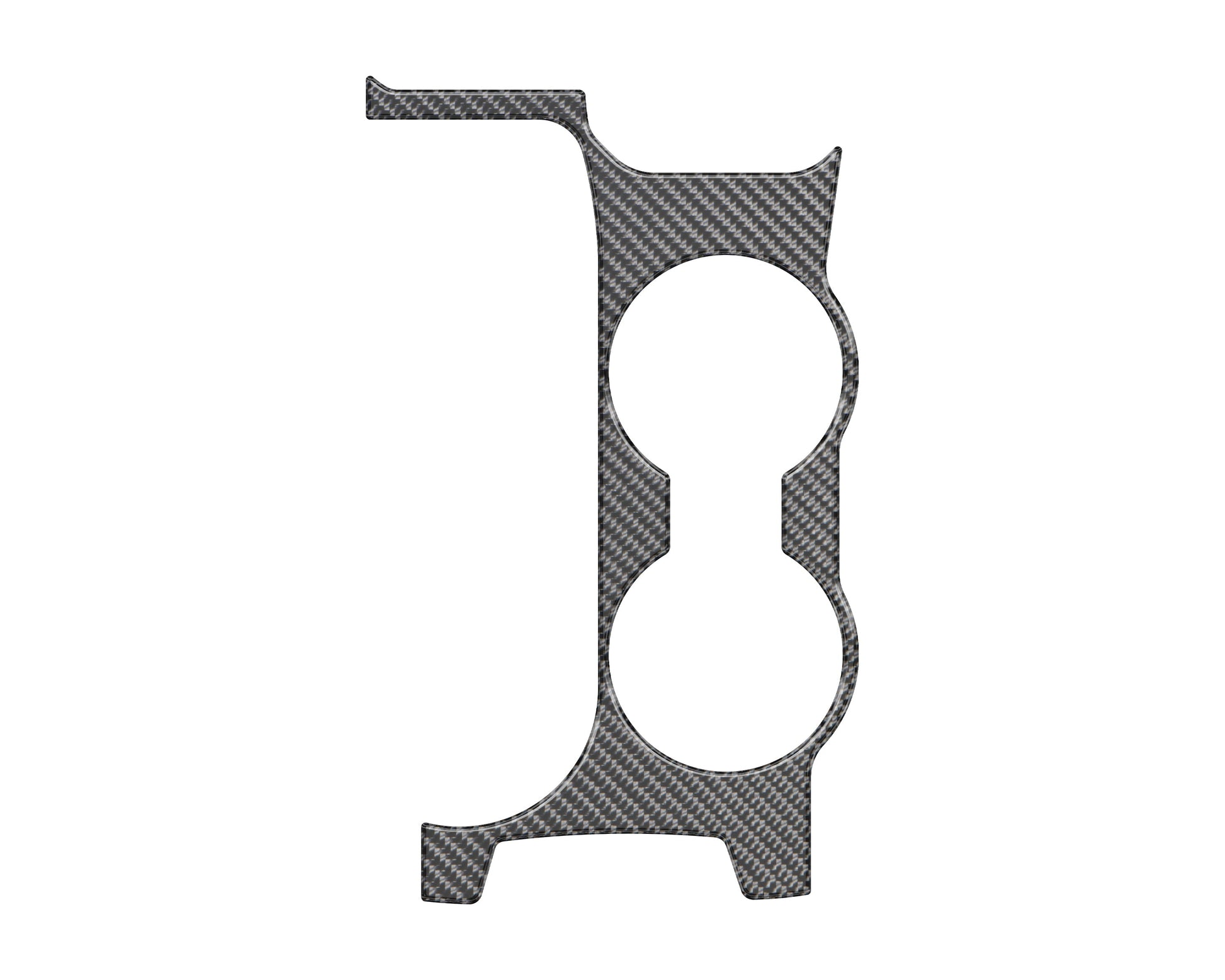 Center Console Accent Overlay Fits 2021-2024 Ford Bronco by Tufskinz.com