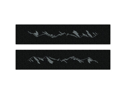 Door Sill Protection Overlays Fits 2021-2026 Ford Bronco by Tufskinz.com