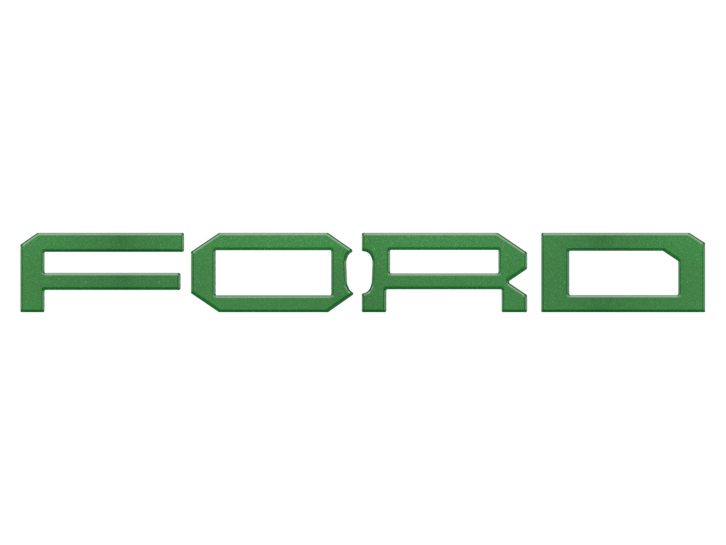 Raptor Front Grille Letter Overlays Fits 2022-2026 Ford Bronco by Tufskinz.com
