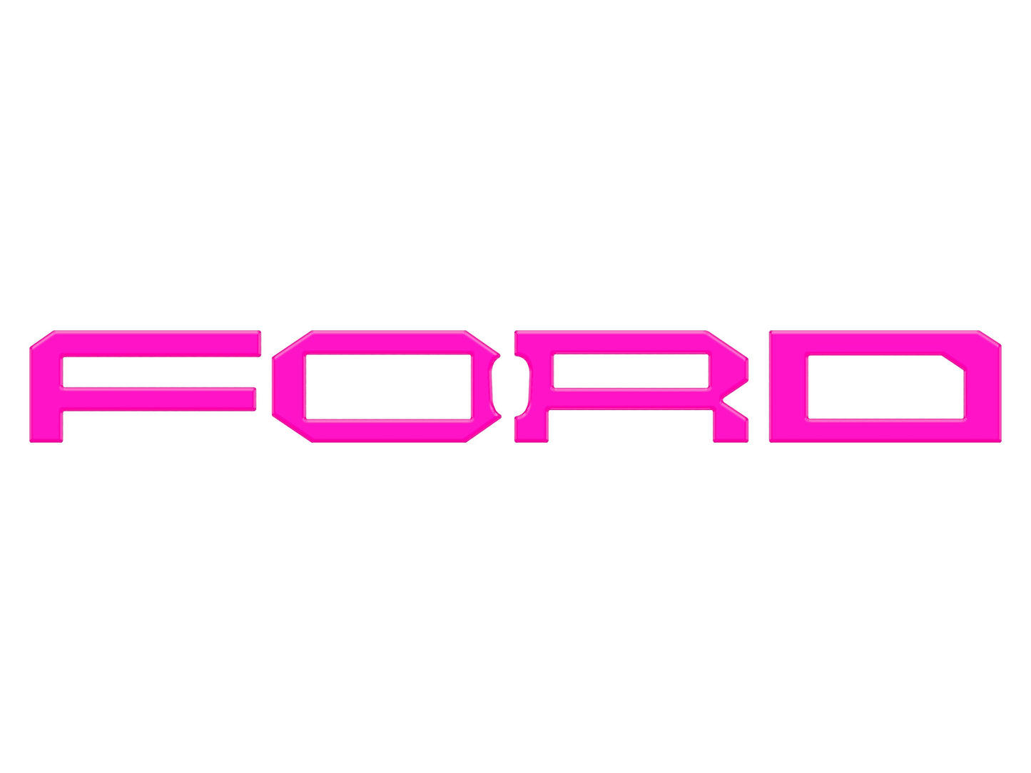 Raptor Front Grille Letter Overlays Fits 2022-2026 Ford Bronco by Tufskinz.com