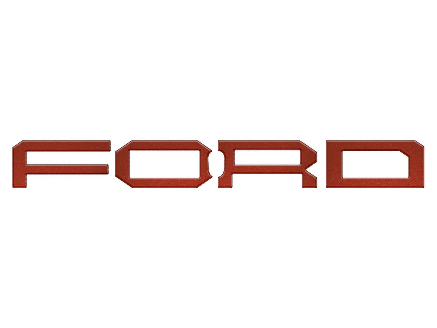 Raptor Front Grille Letter Overlays Fits 2022-2026 Ford Bronco by Tufskinz.com