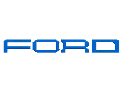Raptor Front Grille Letter Overlays Fits 2022-2026 Ford Bronco by Tufskinz.com