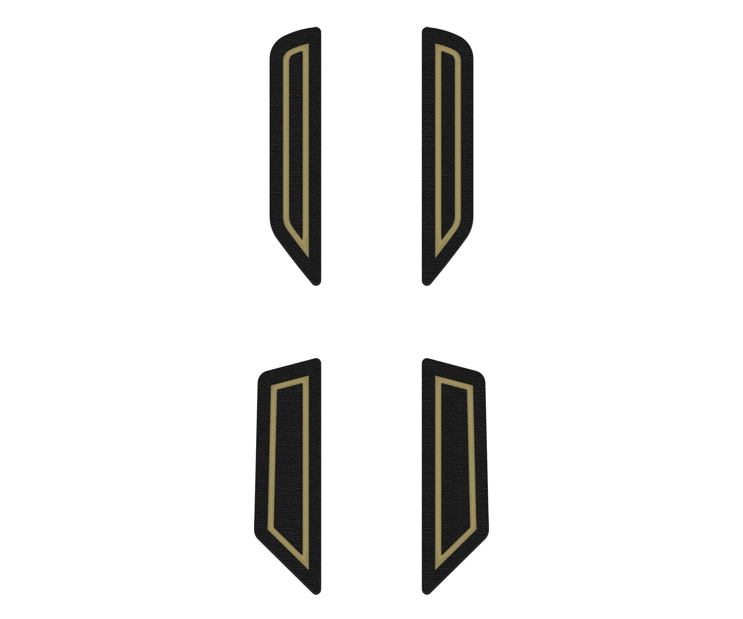 Door Cubby Foam Overlays Fits 2021-2026 Ford Bronco by Tufskinz.com