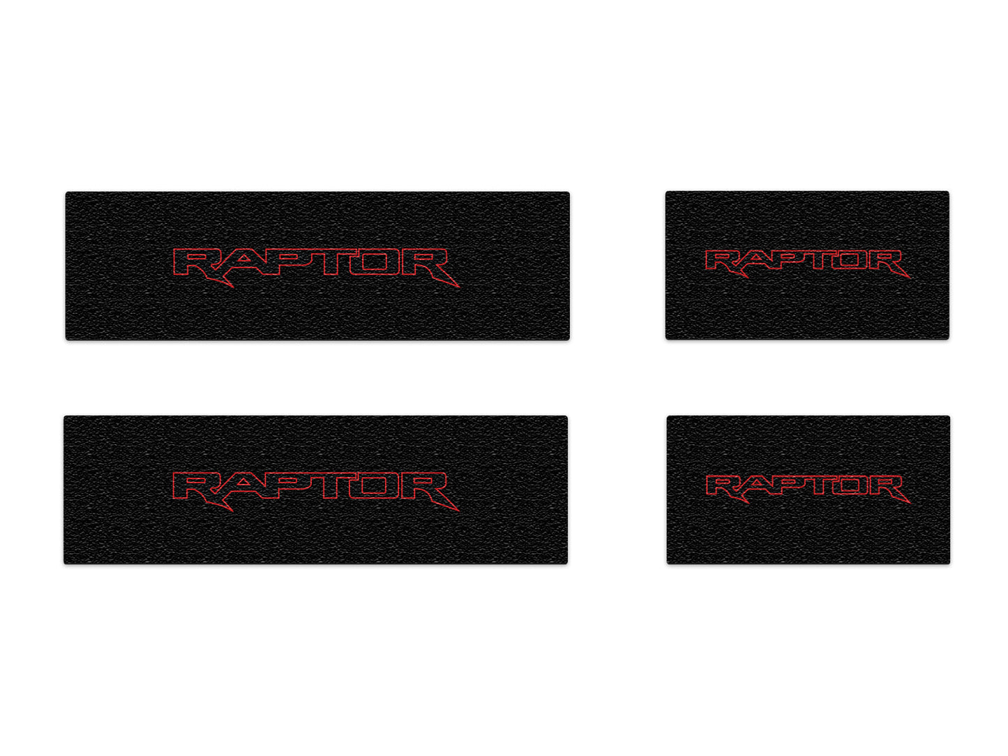 Door Sill Protection Overlays Fits 2021-2026 Ford Bronco by Tufskinz.com