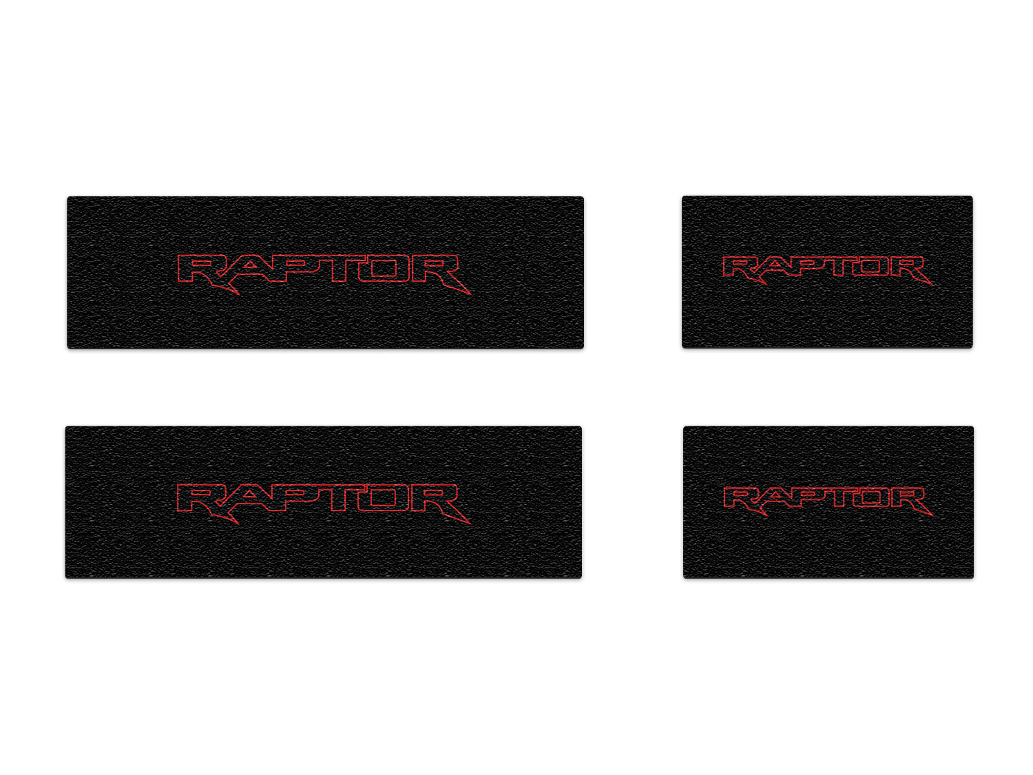 Door Sill Protection Overlays Fits 2021-2026 Ford Bronco by Tufskinz.com