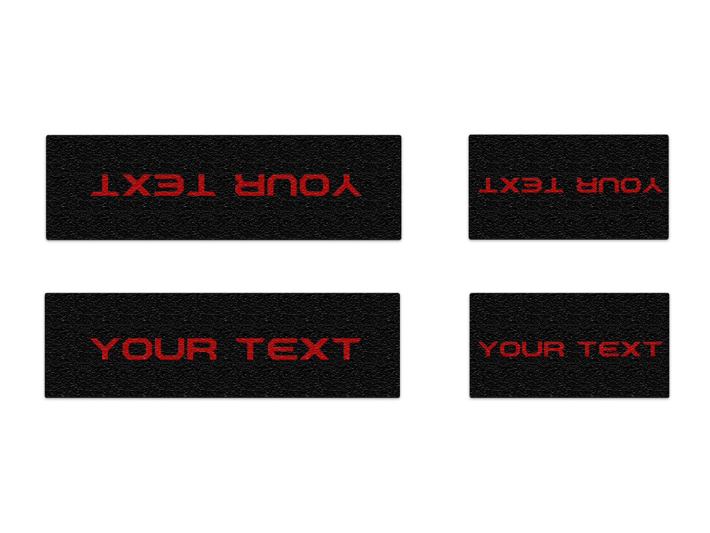 Door Sill Protection Overlays Fits 2021-2026 Ford Bronco by Tufskinz.com