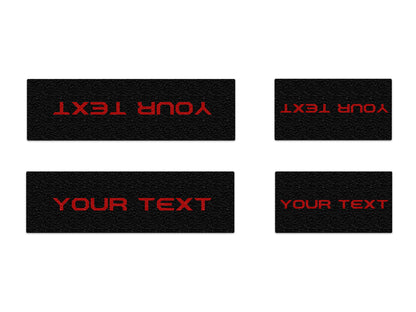 Door Sill Protection Overlays Fits 2021-2026 Ford Bronco by Tufskinz.com