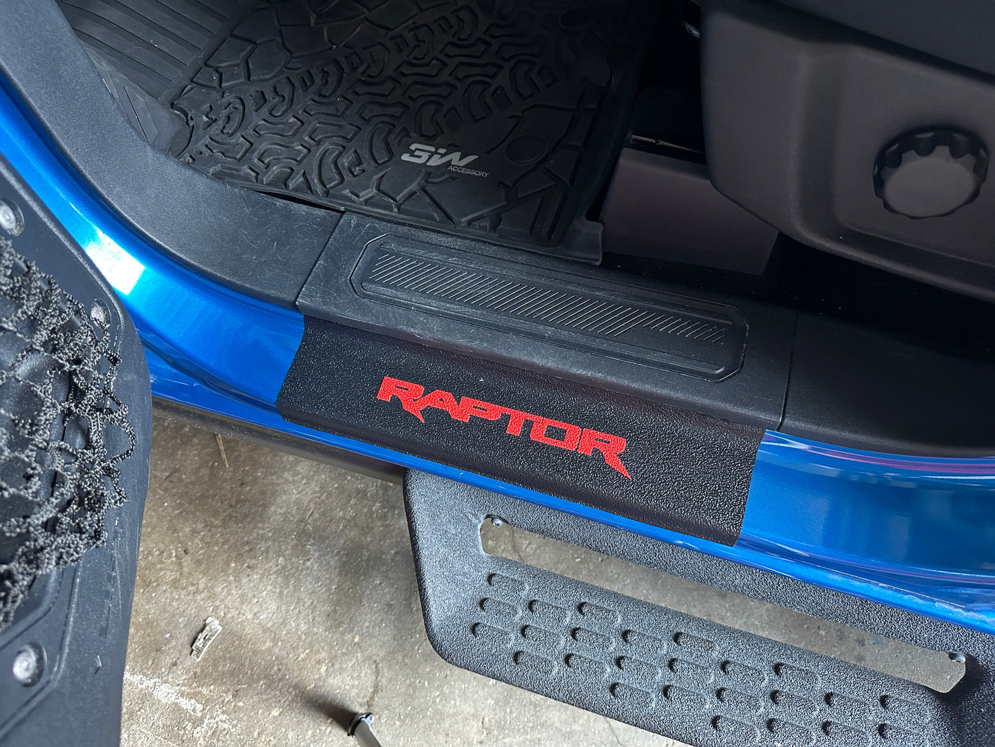 Door Sill Protection Overlays Fits 2021-2026 Ford Bronco by Tufskinz.com