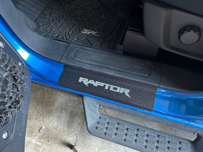 Door Sill Protection Overlays Fits 2021-2026 Ford Bronco by Tufskinz.com