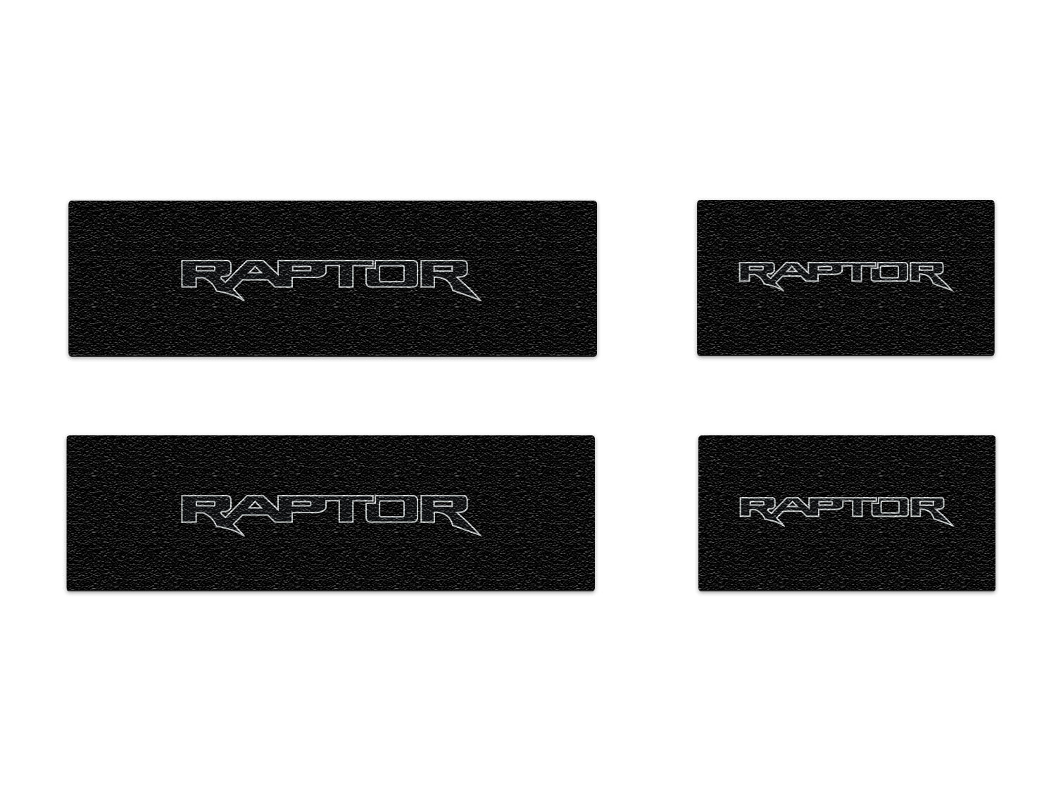 Door Sill Protection Overlays Fits 2021-2026 Ford Bronco by Tufskinz.com