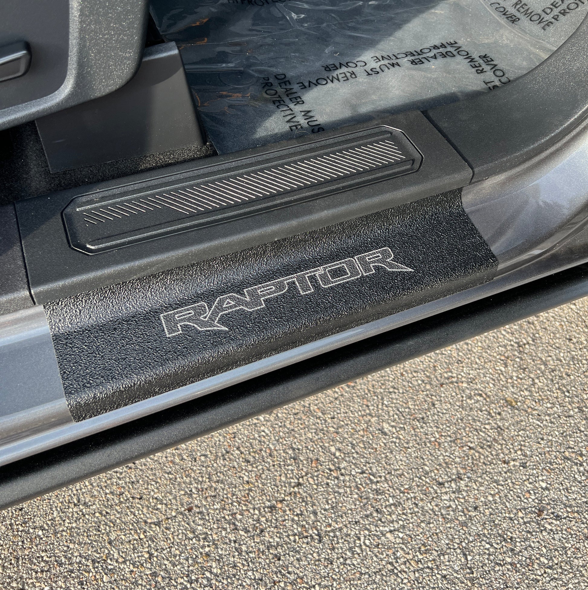 Door Sill Protection Overlays Fits 2021-2026 Ford Bronco by Tufskinz.com