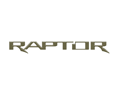 Raptor Emblem Inserts Fits 2022-2026 Ford Bronco Raptor by Tufskinz.com