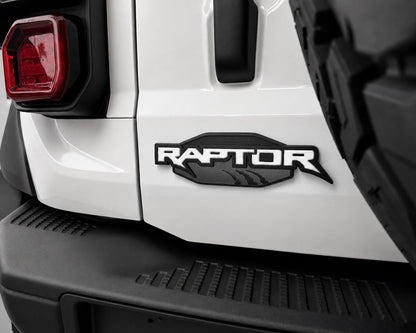 Raptor Emblem Inserts Fits 2022-2026 Ford Bronco Raptor by Tufskinz.com