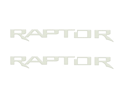 Raptor Emblem Inserts Fits 2022-2026 Ford Bronco Raptor by Tufskinz.com