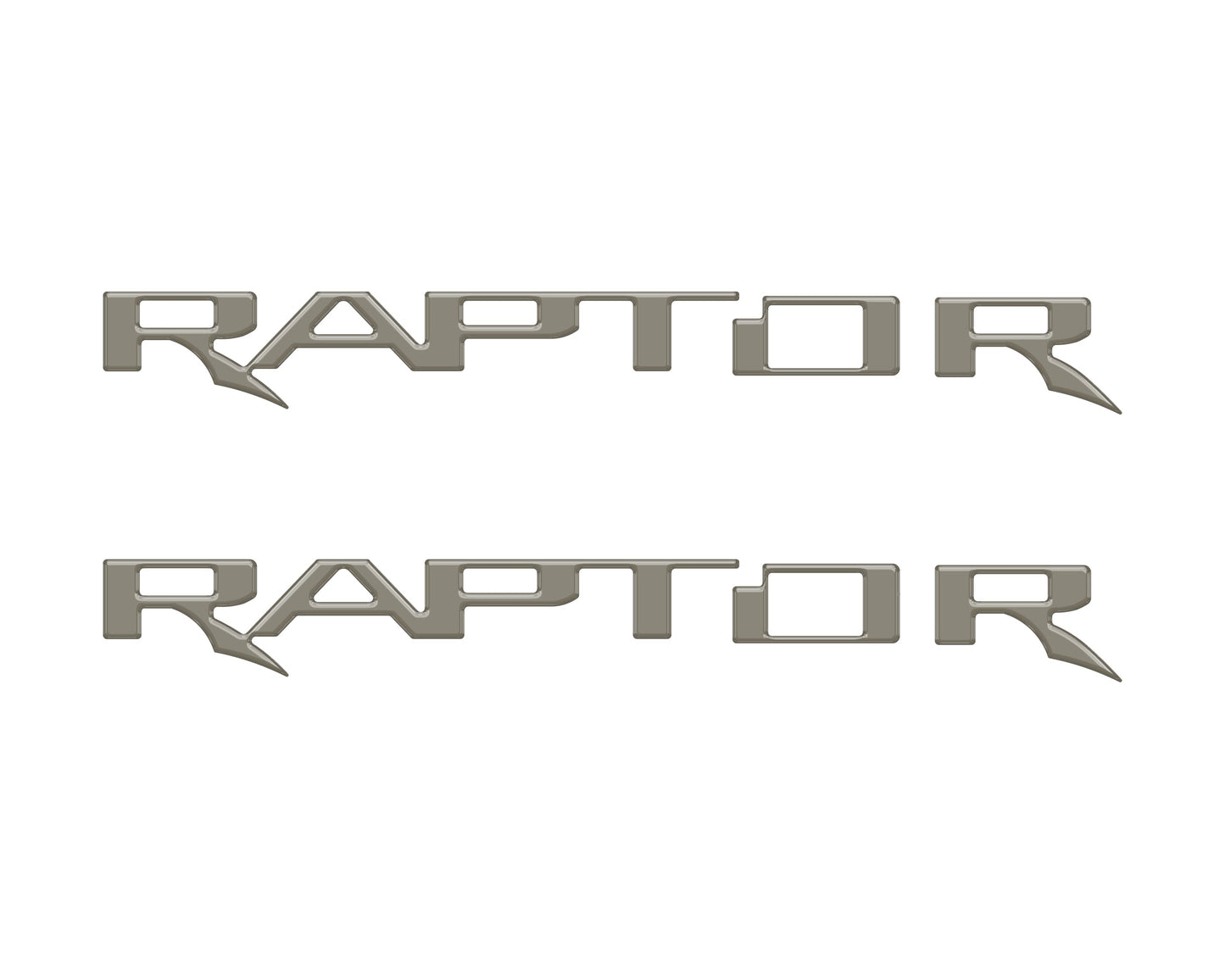 Raptor Emblem Inserts Fits 2022-2026 Ford Bronco Raptor by Tufskinz.com