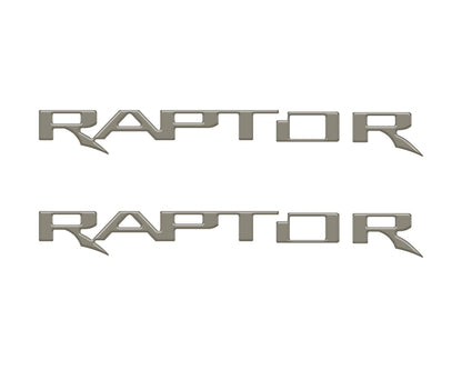 Raptor Emblem Inserts Fits 2022-2026 Ford Bronco Raptor by Tufskinz.com