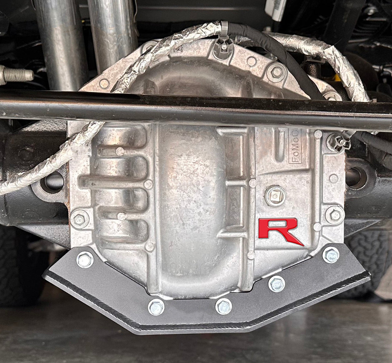 Raptor R Differential Letter Overlays Fits 2022-2026 Ford Bronco by Tufskinz.com