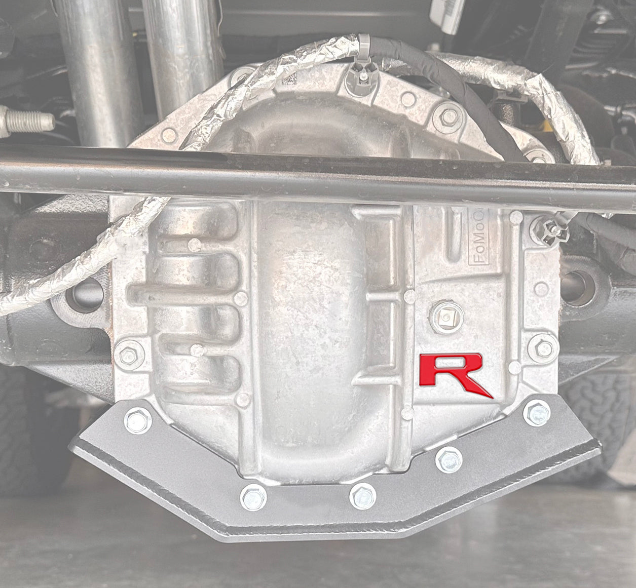 Raptor R Differential Letter Overlays Fits 2022-2026 Ford Bronco by Tufskinz.com