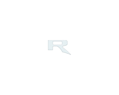 Raptor R Differential Letter Overlays Fits 2022-2026 Ford Bronco by Tufskinz.com