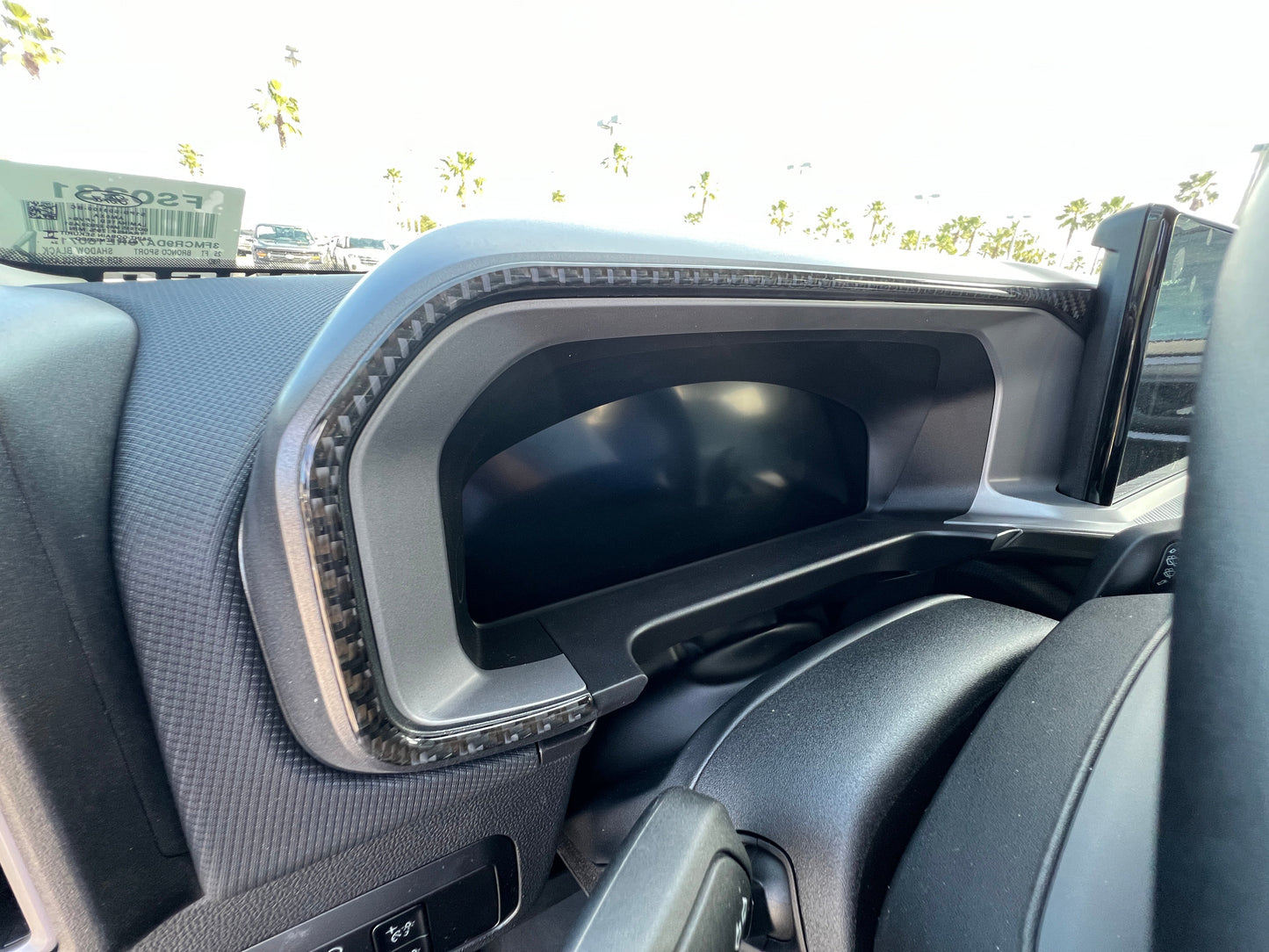 Speedo Accent Trim Fits 2025-2026 Ford Bronco Sport by Tufskinz.com