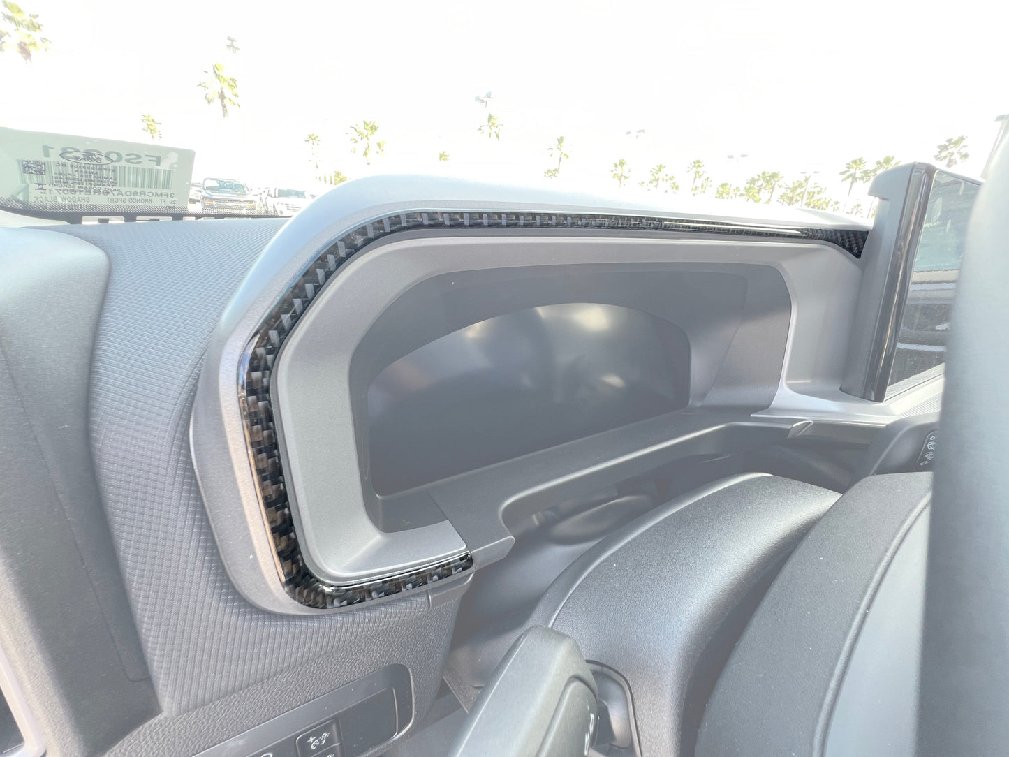Speedo Accent Trim Fits 2025-2026 Ford Bronco Sport by Tufskinz.com