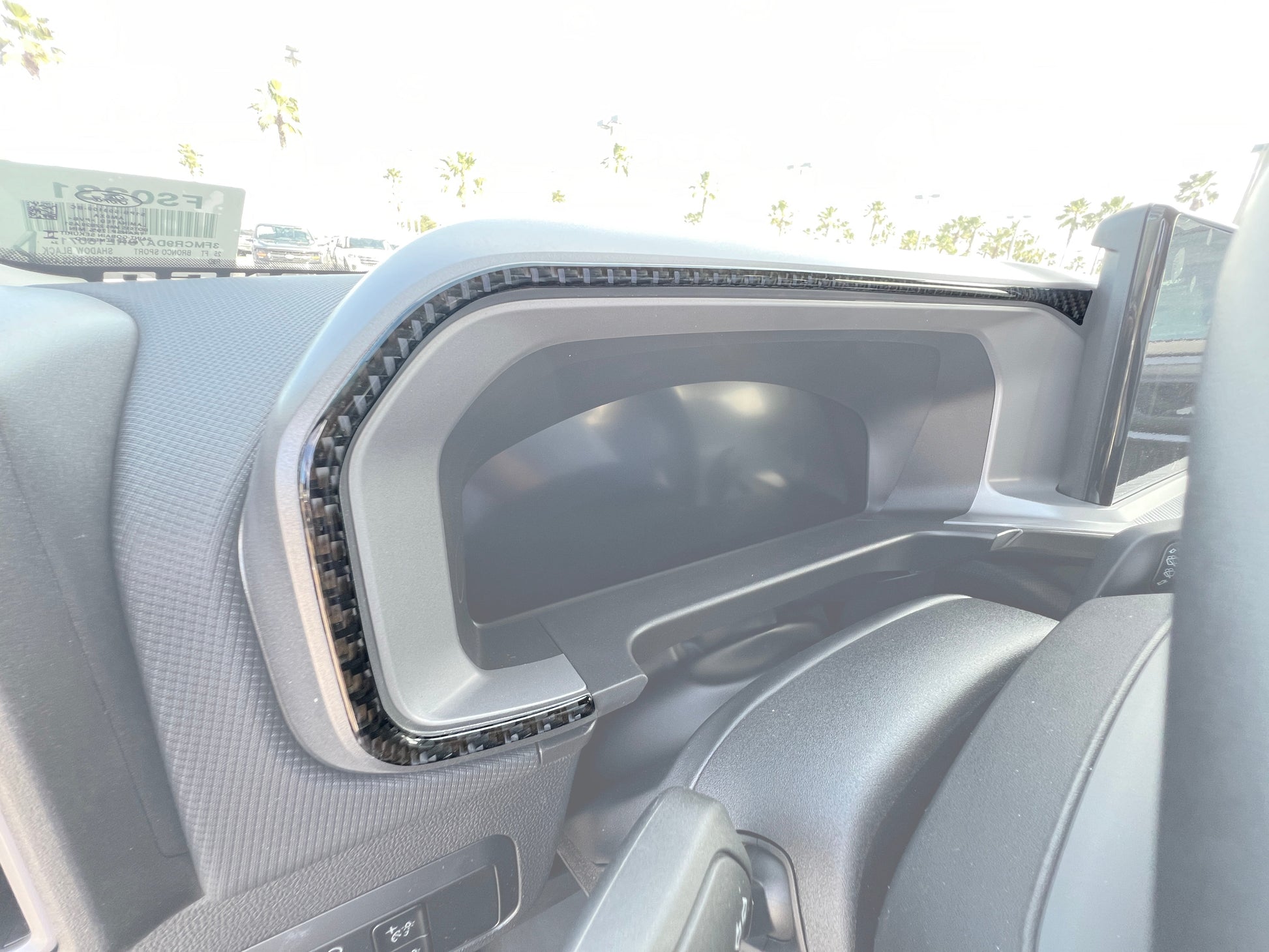Speedo Accent Trim Fits 2025-2026 Ford Bronco Sport by Tufskinz.com