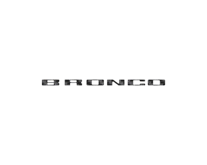 Passenger Dash Letter Inserts Fits 2025-2026 Ford Bronco Sport by Tufskinz.com