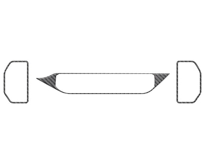 AC Vent Surround Accent Trim Fits 2025-2026 Ford Bronco Sport by Tufskinz.com