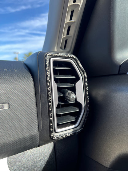 AC Vent Surround Accent Trim Fits 2025-2026 Ford Bronco Sport by Tufskinz.com