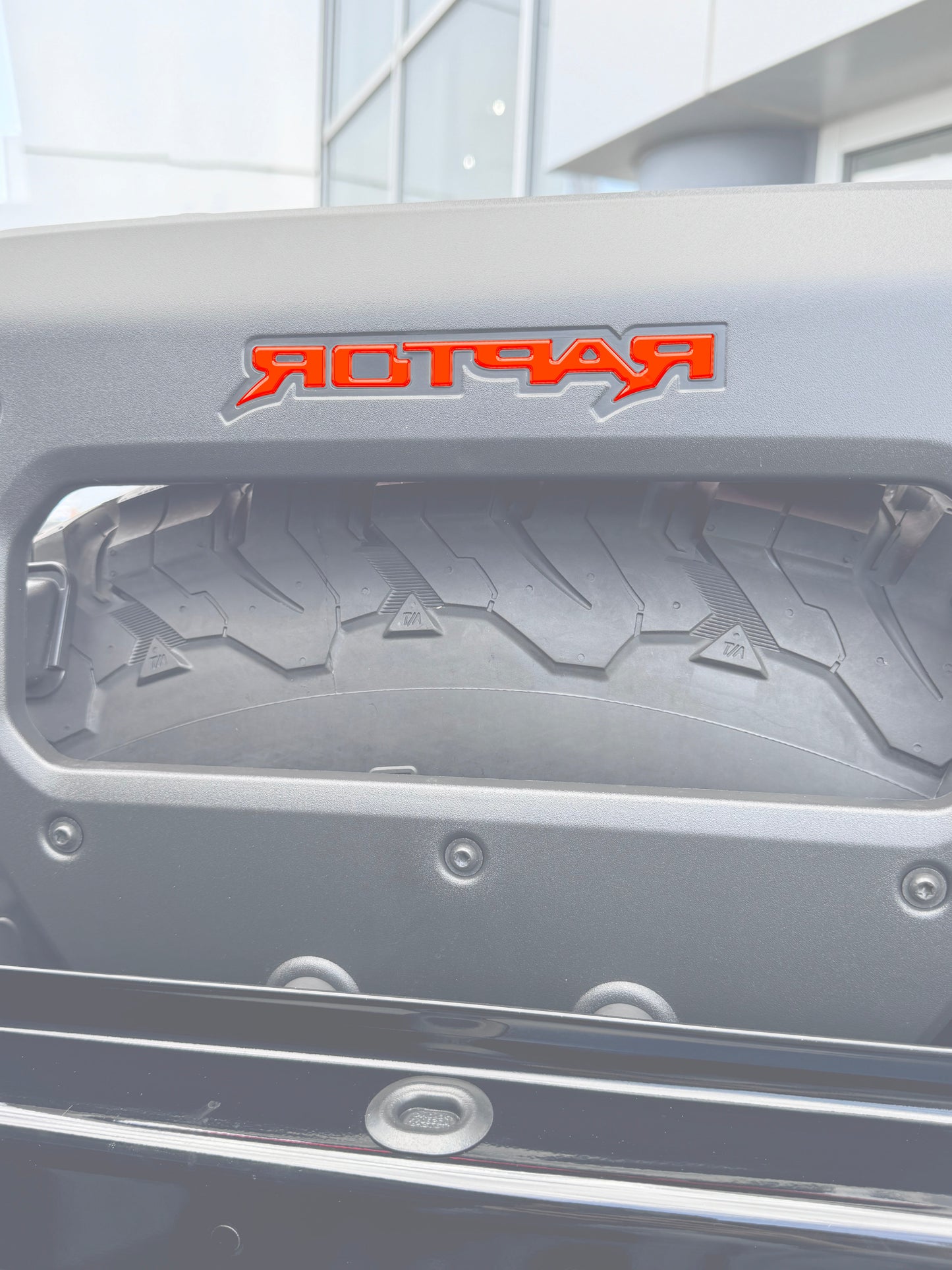 Raptor Third Brake Light Letter Inserts Fits 2022-2026 Ford Bronco Raptor by Tufskinz.com