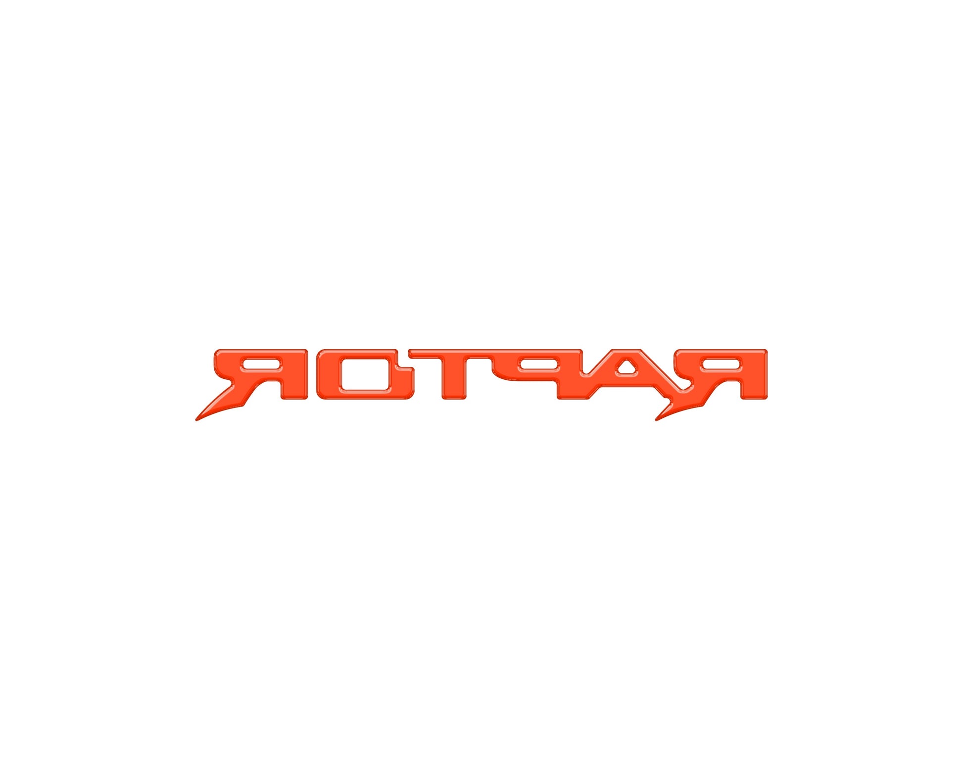 Raptor Third Brake Light Letter Inserts Fits 2022-2026 Ford Bronco Raptor by Tufskinz.com