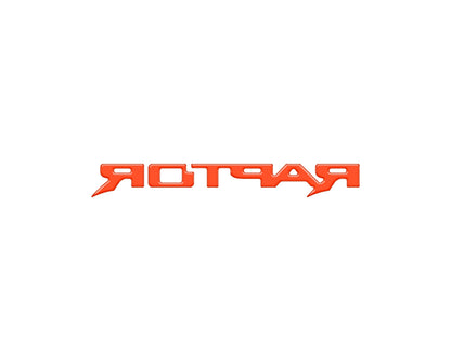 Raptor Third Brake Light Letter Inserts Fits 2022-2026 Ford Bronco Raptor by Tufskinz.com