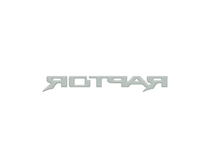 Raptor Third Brake Light Letter Inserts Fits 2022-2026 Ford Bronco Raptor by Tufskinz.com