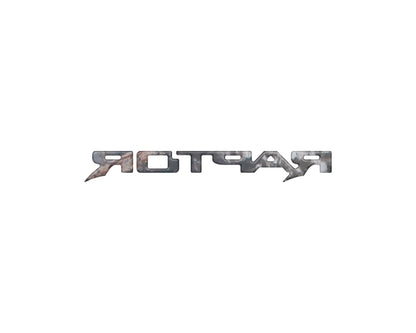 Raptor Third Brake Light Letter Inserts Fits 2022-2026 Ford Bronco Raptor by Tufskinz.com