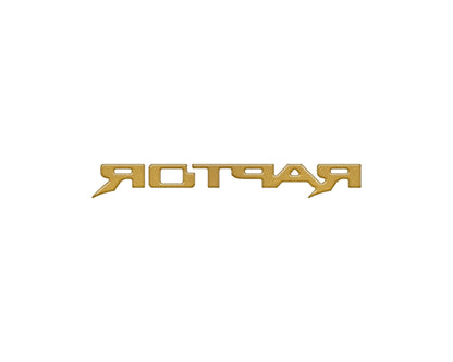 Raptor Third Brake Light Letter Inserts Fits 2022-2026 Ford Bronco Raptor by Tufskinz.com