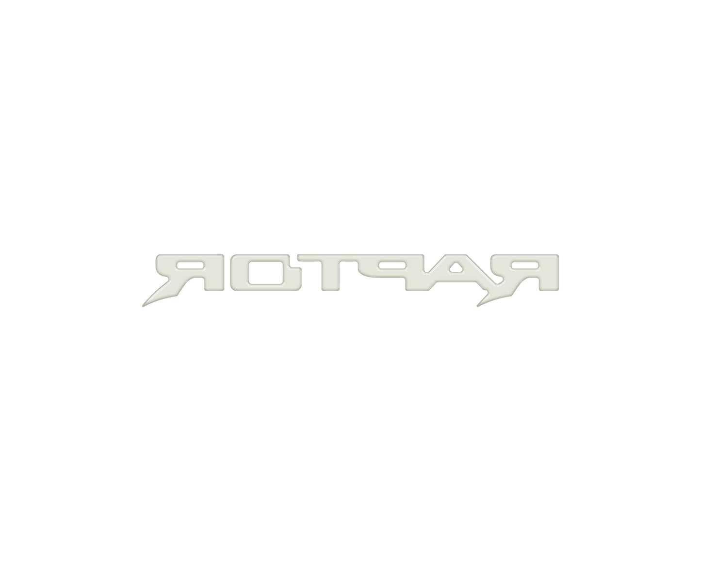 Raptor Third Brake Light Letter Inserts Fits 2022-2026 Ford Bronco Raptor by Tufskinz.com