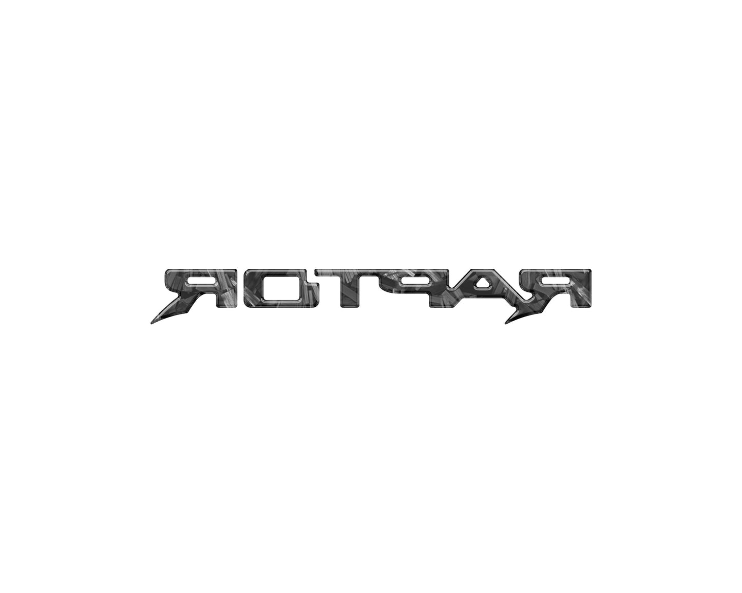 Raptor Third Brake Light Letter Inserts Fits 2022-2026 Ford Bronco Raptor by Tufskinz.com
