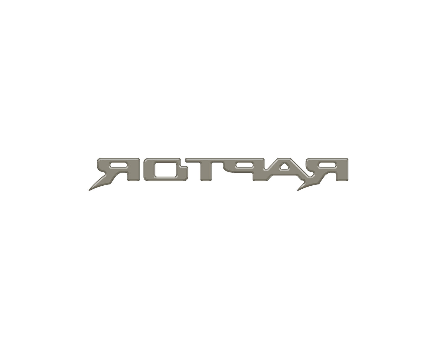 Raptor Third Brake Light Letter Inserts Fits 2022-2026 Ford Bronco Raptor by Tufskinz.com