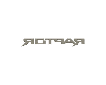 Raptor Third Brake Light Letter Inserts Fits 2022-2026 Ford Bronco Raptor by Tufskinz.com