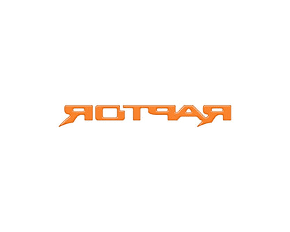 Raptor Third Brake Light Letter Inserts Fits 2022-2026 Ford Bronco Raptor by Tufskinz.com