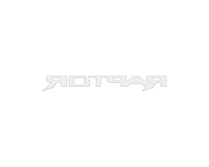 Raptor Third Brake Light Letter Inserts Fits 2022-2026 Ford Bronco Raptor by Tufskinz.com