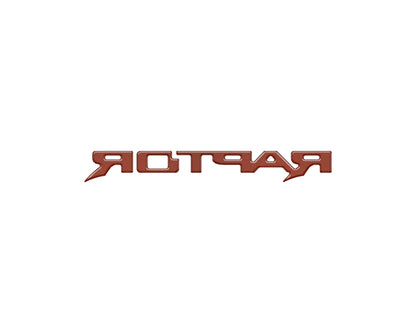 Raptor Third Brake Light Letter Inserts Fits 2022-2026 Ford Bronco Raptor by Tufskinz.com