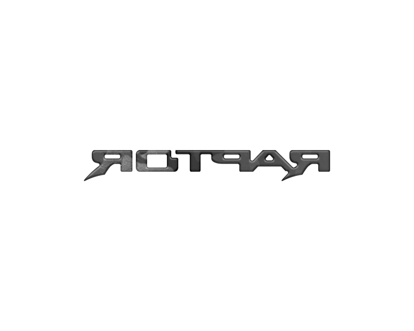 Raptor Third Brake Light Letter Inserts Fits 2022-2026 Ford Bronco Raptor by Tufskinz.com