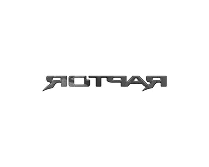 Raptor Third Brake Light Letter Inserts Fits 2022-2026 Ford Bronco Raptor by Tufskinz.com
