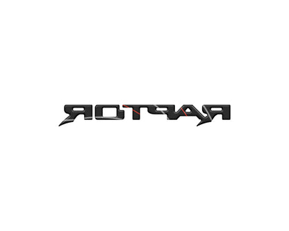 Raptor Third Brake Light Letter Inserts Fits 2022-2026 Ford Bronco Raptor by Tufskinz.com