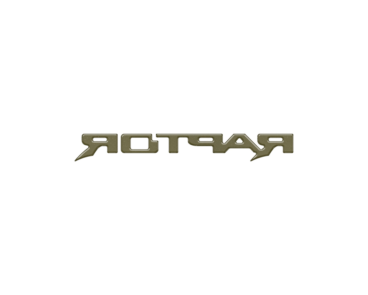 Raptor Third Brake Light Letter Inserts Fits 2022-2026 Ford Bronco Raptor by Tufskinz.com