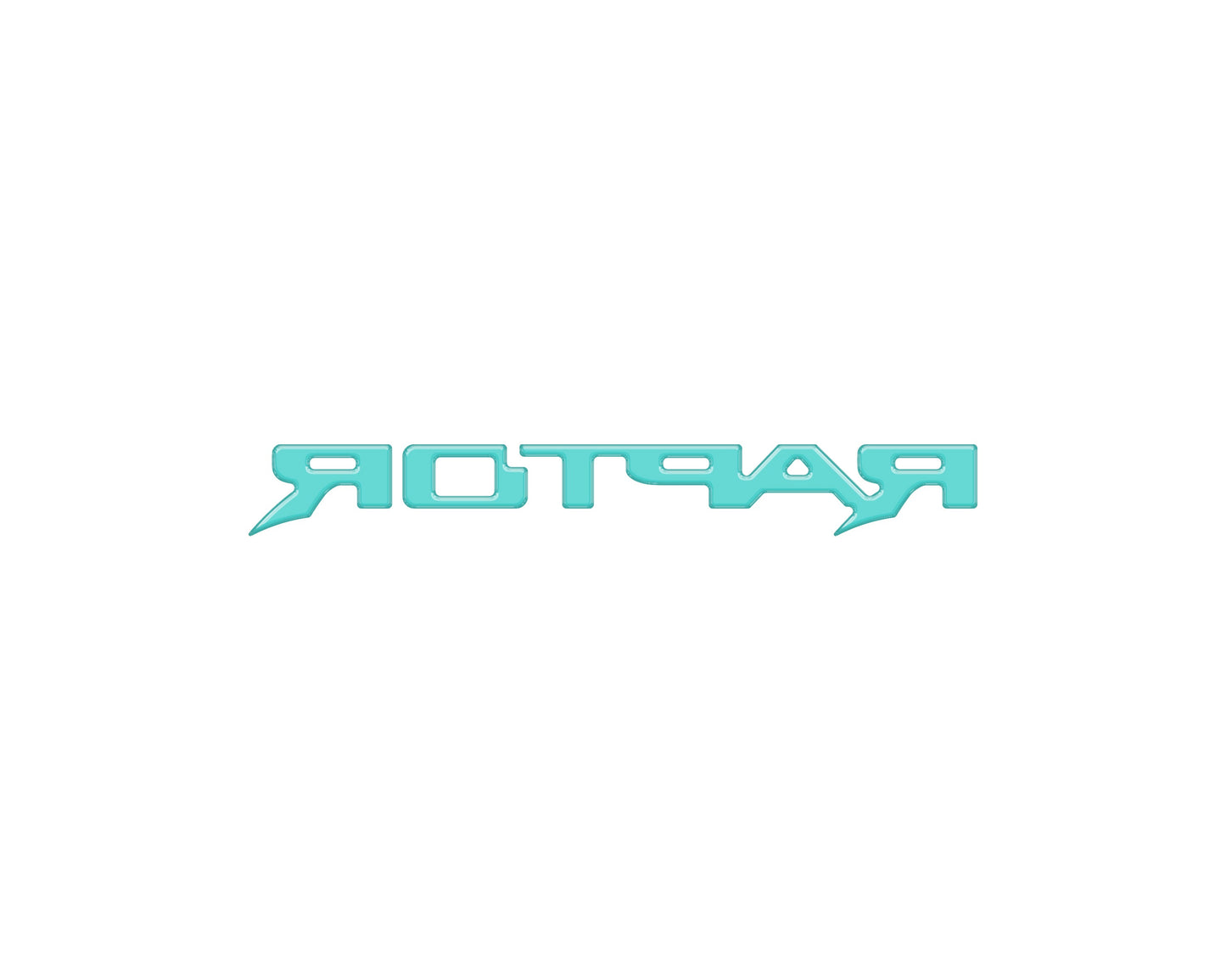 Raptor Third Brake Light Letter Inserts Fits 2022-2026 Ford Bronco Raptor by Tufskinz.com