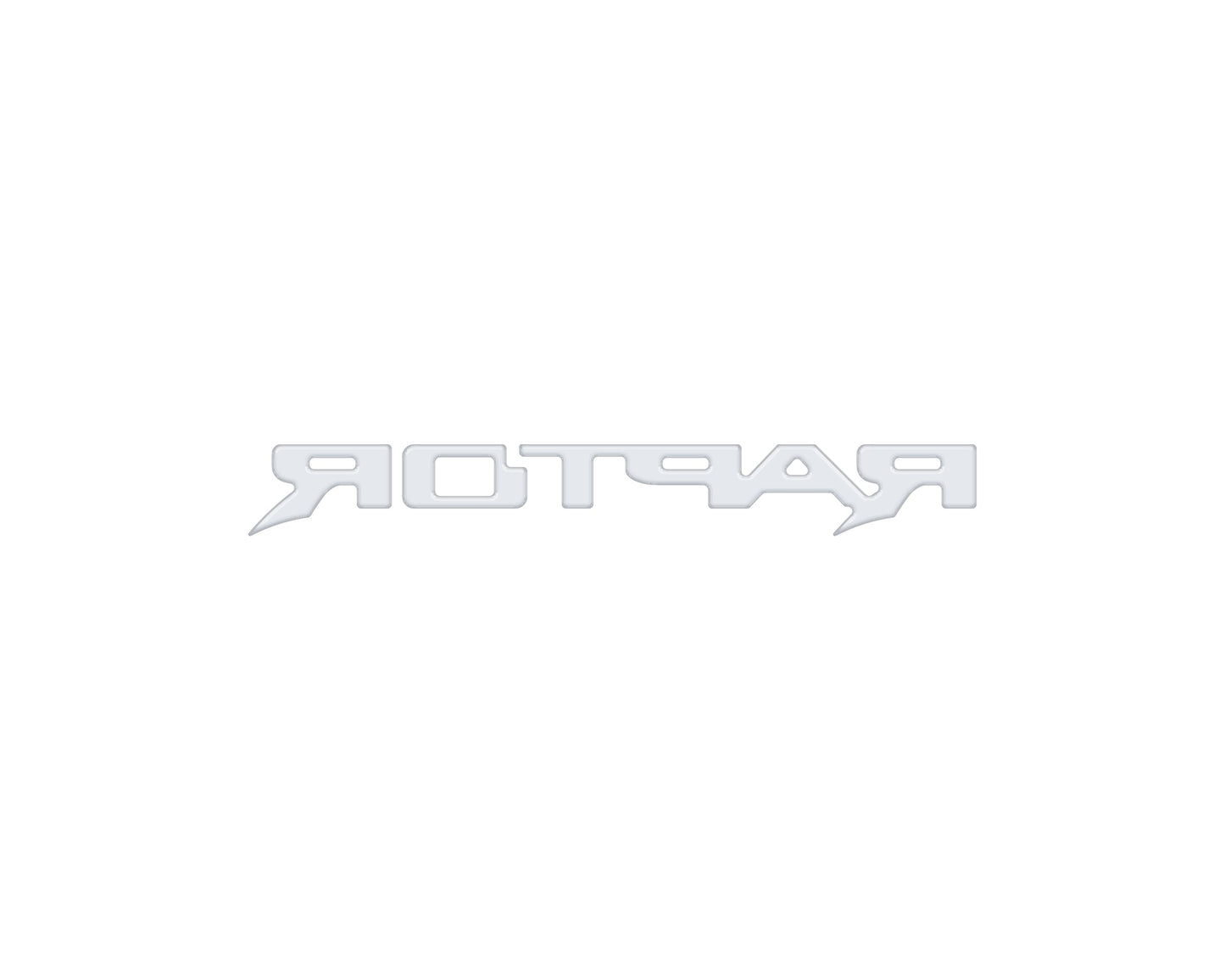 Raptor Third Brake Light Letter Inserts Fits 2022-2026 Ford Bronco Raptor by Tufskinz.com